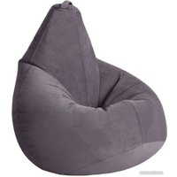 Кресло-мешок Kreslomeshki Груша L GV-110x80-A (антрацит)