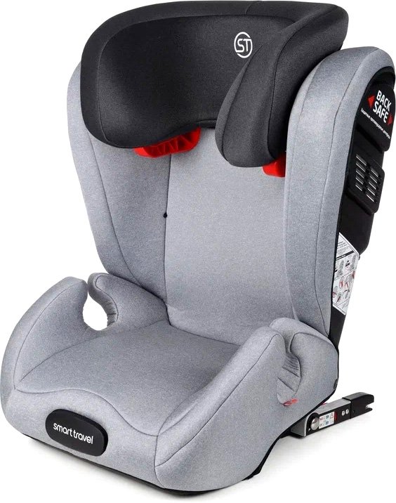 

Детское автокресло Smart Travel Expert Fix KRES3897 (светло-серый)