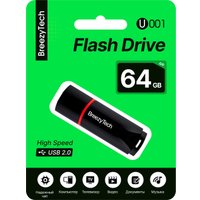 USB Flash BreezyTech U001 64GB (черный)