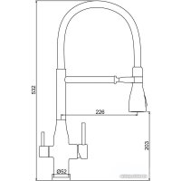 Смеситель Gappo G4399-75