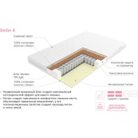 Матрас ЭОС Тип Беби 4 55x115 (бязь)