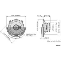 Коаксиальная АС Pioneer TS-A1371F