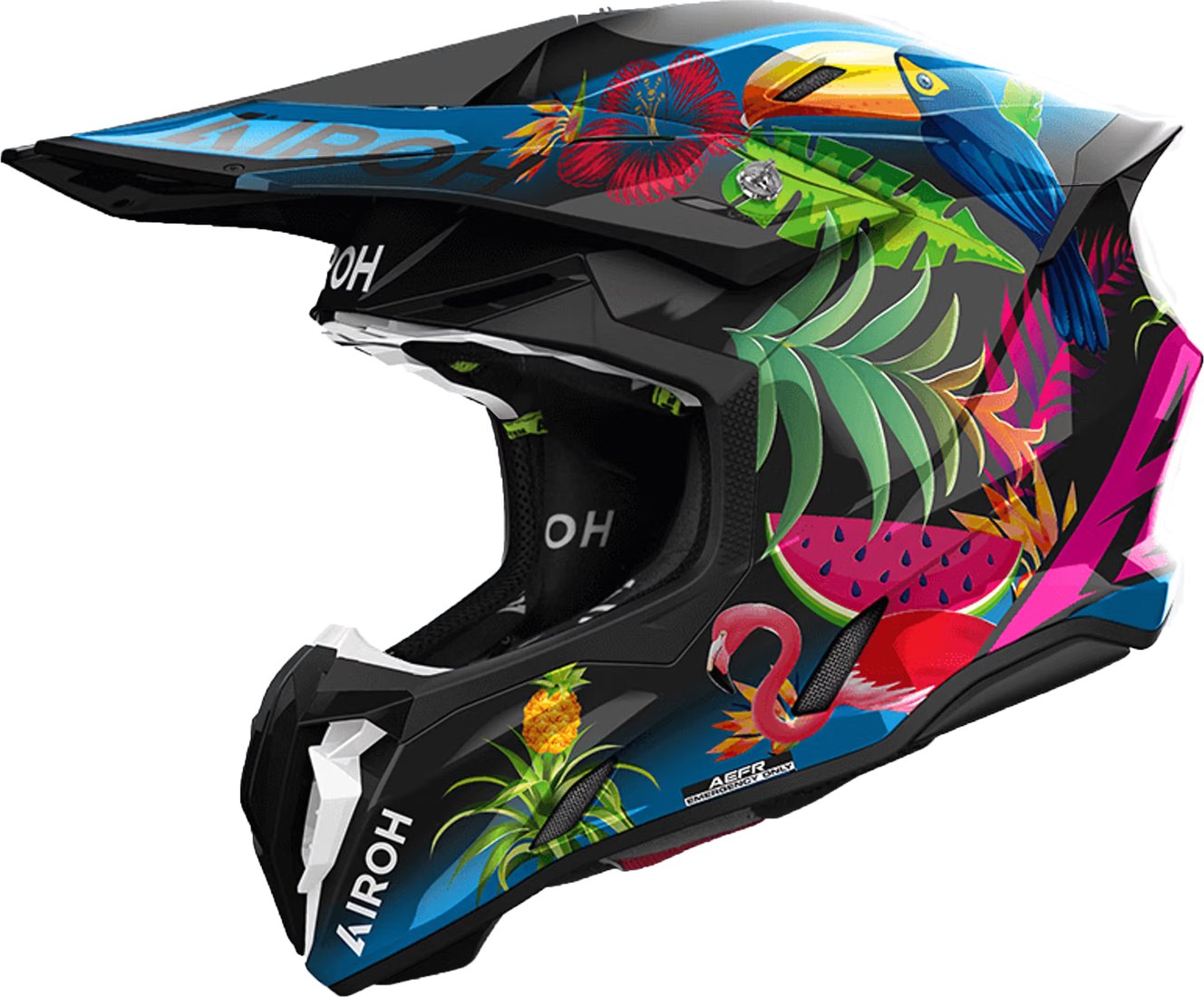Мотошлем Airoh Twist 3 Amazonia TW3TAM35-M (M, глянец)