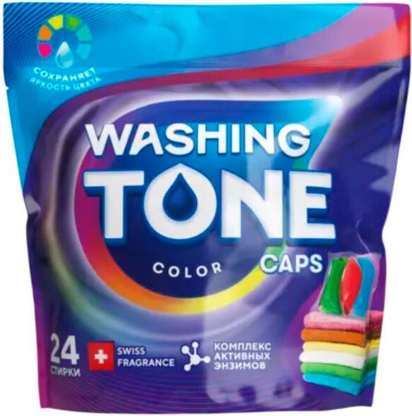 

Капсулы для стирки Washing Tone Color 9441010978 (24 шт)