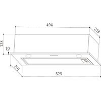 Кухонная вытяжка Weissgauff Fiona 60 X