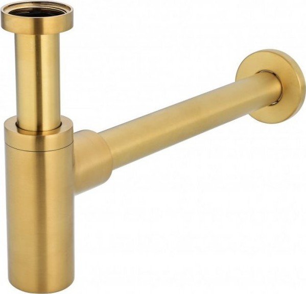 Сифон Grocenberg GB210 (золотой брашированный)