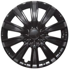 Набор колпаков на диски АКС – авто Торнадо 15 49636 (черный)