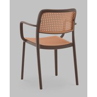 Стул Stool Group Yona с подлокотниками PP-297 (коричневый)