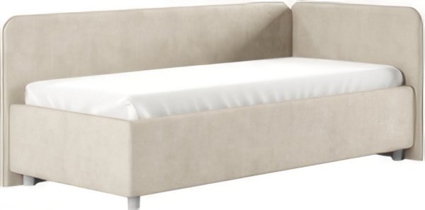 

Кровать-тахта Сонум Capri R 90x200 (замша кремовый)