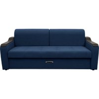 Диван Сириус Лидер-3 НПБ (Eva 22 велюр синий)