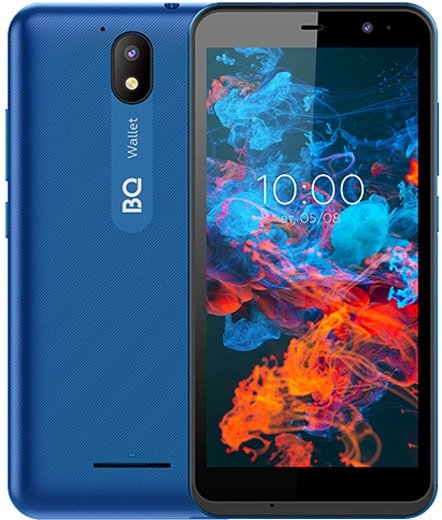 

Смартфон BQ BQ-5045L Wallet (синий хамелеон)
