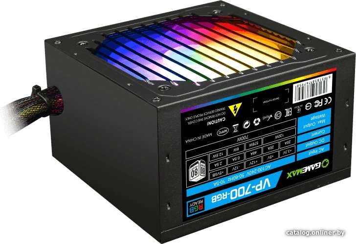 

Блок питания GameMax VP-700-RGB
