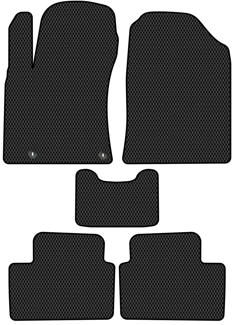 

Комплект ковриков для авто Alicosta Kia Ceed III (универсал, хэтчбек 5 дв / CD) 2019 - 2021 (черный, ромб)