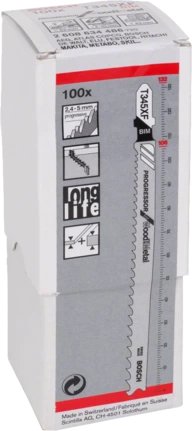 

Набор пильных полотен Bosch T345XF 2608634486 (100 шт)