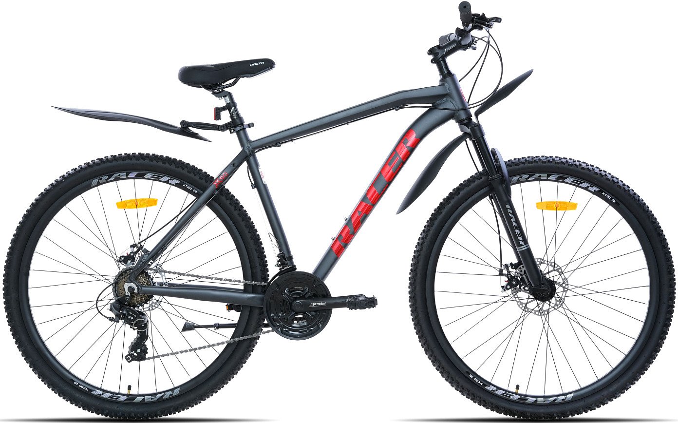 

Велосипед Racer XC90 29 р.20 2024 (графит/красный)