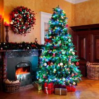 Новогодняя гирлянда Kaemingk Lumineo Snake 495366 (16м, разноцветная)