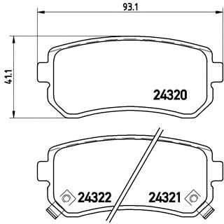 

Brembo P30025