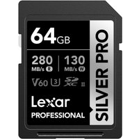 Карта памяти Lexar Professional SILVER PRO SDXC LSDSIPR064G-BNNNG 64GB