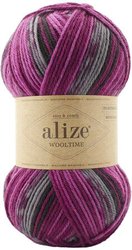 Wooltime 60 100 г 200 м (розовый; серый)