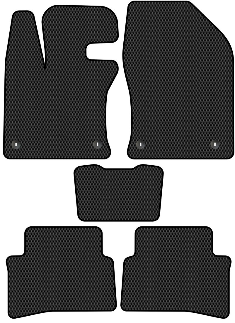 

Комплект ковриков для авто Alicosta Lexus UX200 (suv / MZAA10) 2018 - Н.В. (черный, ромб)