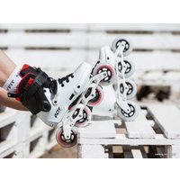 Роликовые коньки Powerslide Next 90 908369 (р. 42-43, белый/черный)