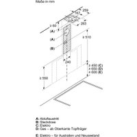 Кухонная вытяжка Bosch Serie 8 DWK91LT65