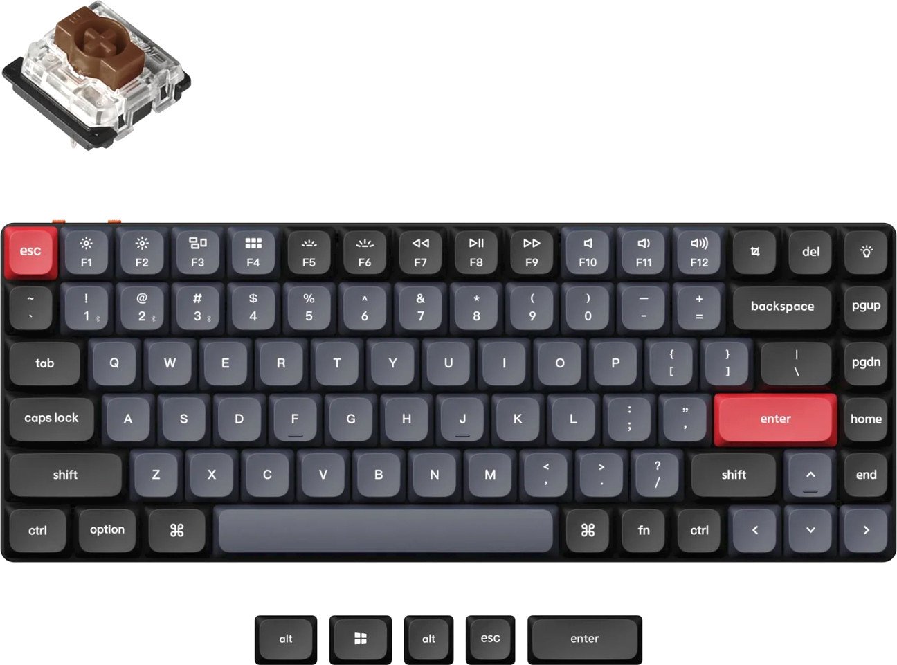 

Клавиатура Keychron K3 Pro RGB K3P-H3-RU (Gateron Low Profile Brown)