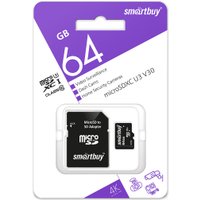 Карта памяти SmartBuy microSDXC SB64GBSDCCTV 64GB