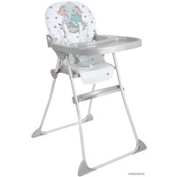 Высокий стульчик Globex Мини New 1402/80 (серый)