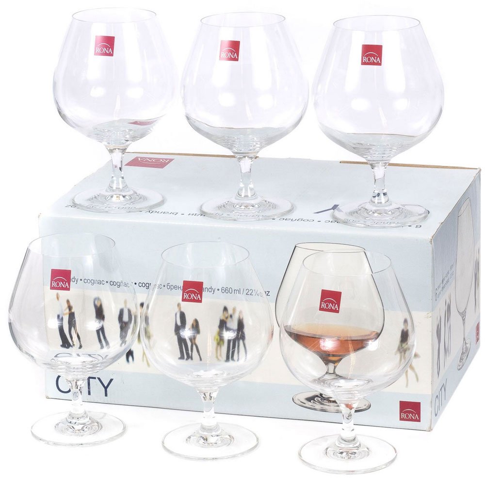 

Набор бокалов для коньяка Rona Brandy 66 6001/660 (6шт)