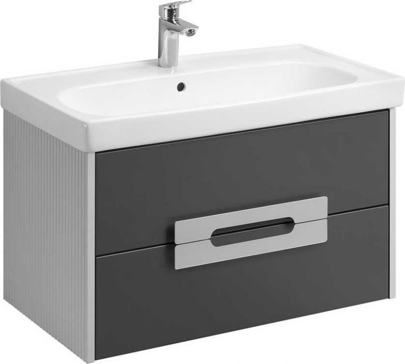 

Акватон Тумба под умывальник Ар-Деко 65 1A291401DD8D0 (серый кобальт)