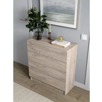 Комод Горизонт Нео 760 4 ящика (дуб эндгрейн)