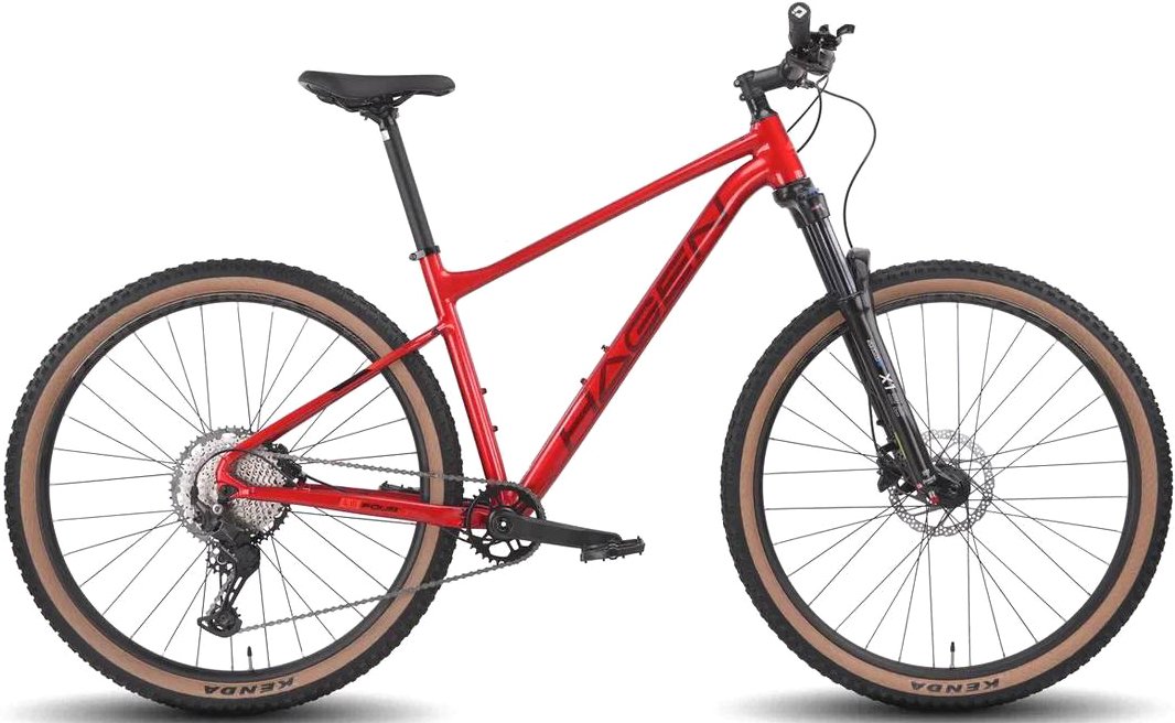 

Велосипед Hagen 4.10 29 XXL 2025 (красный металлик)