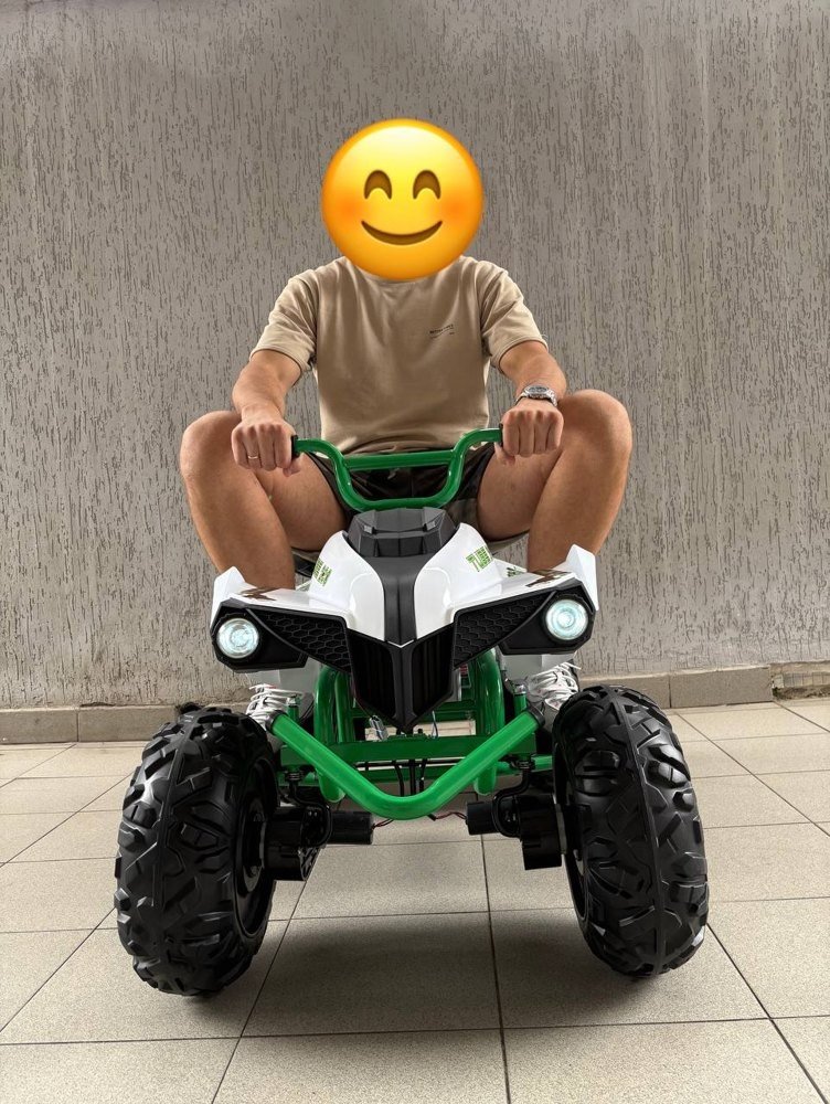 

Электроквадроцикл Baby Driver A333 (белый)