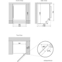 Винный шкаф Dunavox DAUF-46.145DSS