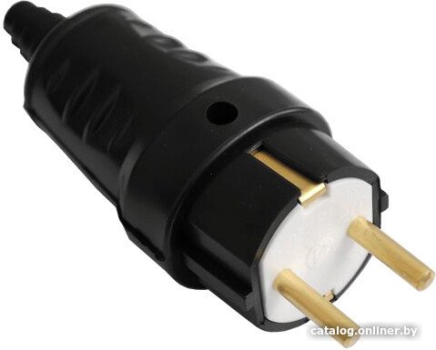 Вилка кабельная Bylectrica В16-362 (черный)