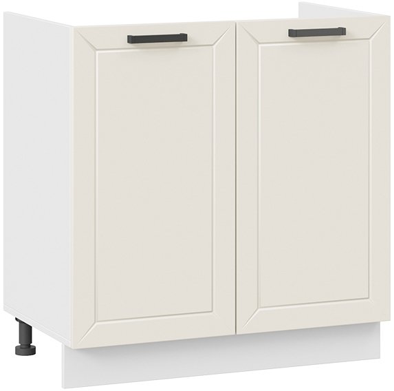 

Шкаф напольный Трия Лорас 1Н8М (белый/холст брюле)