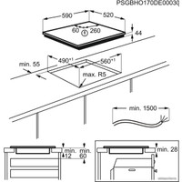 Варочная панель Electrolux EIV63440BS