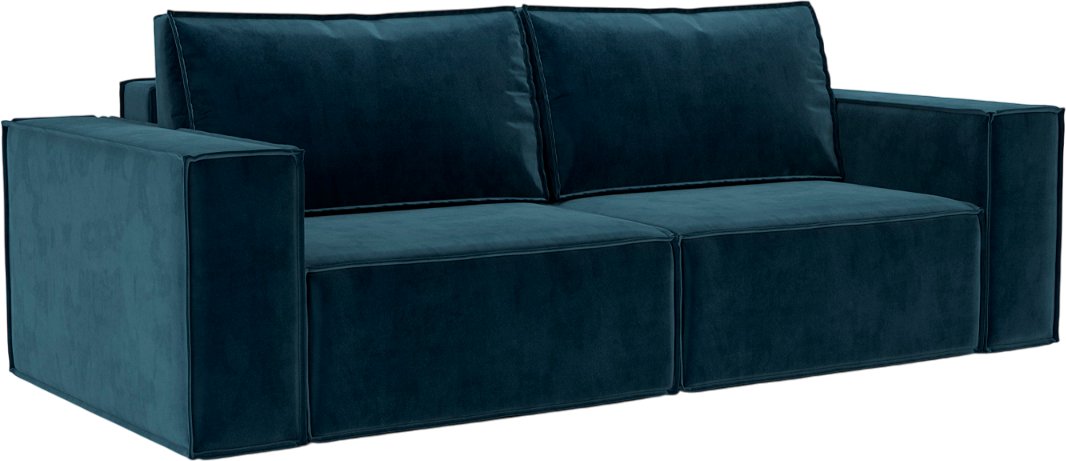 

Диван Мебель-АРС Еврокнижка Эмби (темно-синий Luna 034)