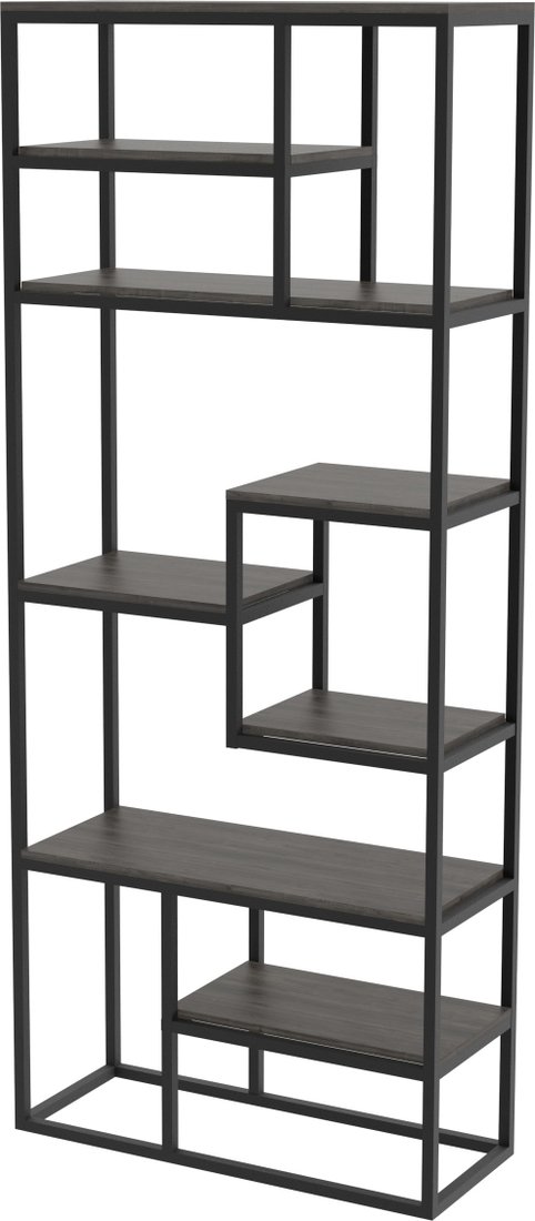 

Стеллаж TMB Loft Сартория Сосна 80x30x200 (эбеновое дерево)