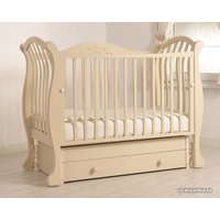 Классическая детская кроватка Гандылян Габриэлла Люкс (слоновая кость, маятник)