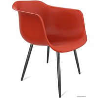 Стул с подлокотниками Sheffilton SHT-ST31/S95-1 (красный/черный муар)