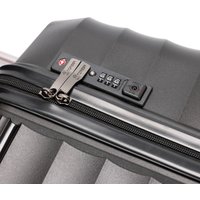 Чемодан-спиннер Torber Nevo T2207L (черный)