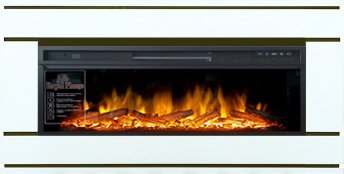 

Каминокомплект Smolcom Valerie V42 с Vision 42 LOG LED (бьянко белый)