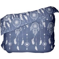 2-спальный комплект постельного белья с евро простыней Блакiт Талисман 2сп 632801 К