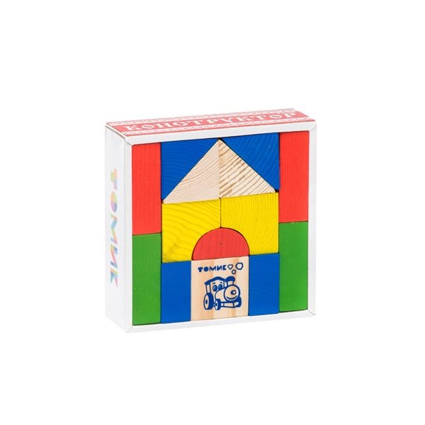 

Конструктор/игрушка-конструктор Томик Цветной 6678-14