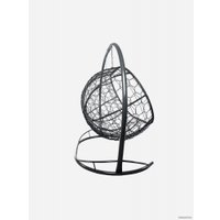 Подвесной диван M-Group Лежебока 11180309 (с серым ротангом/серая подушка)