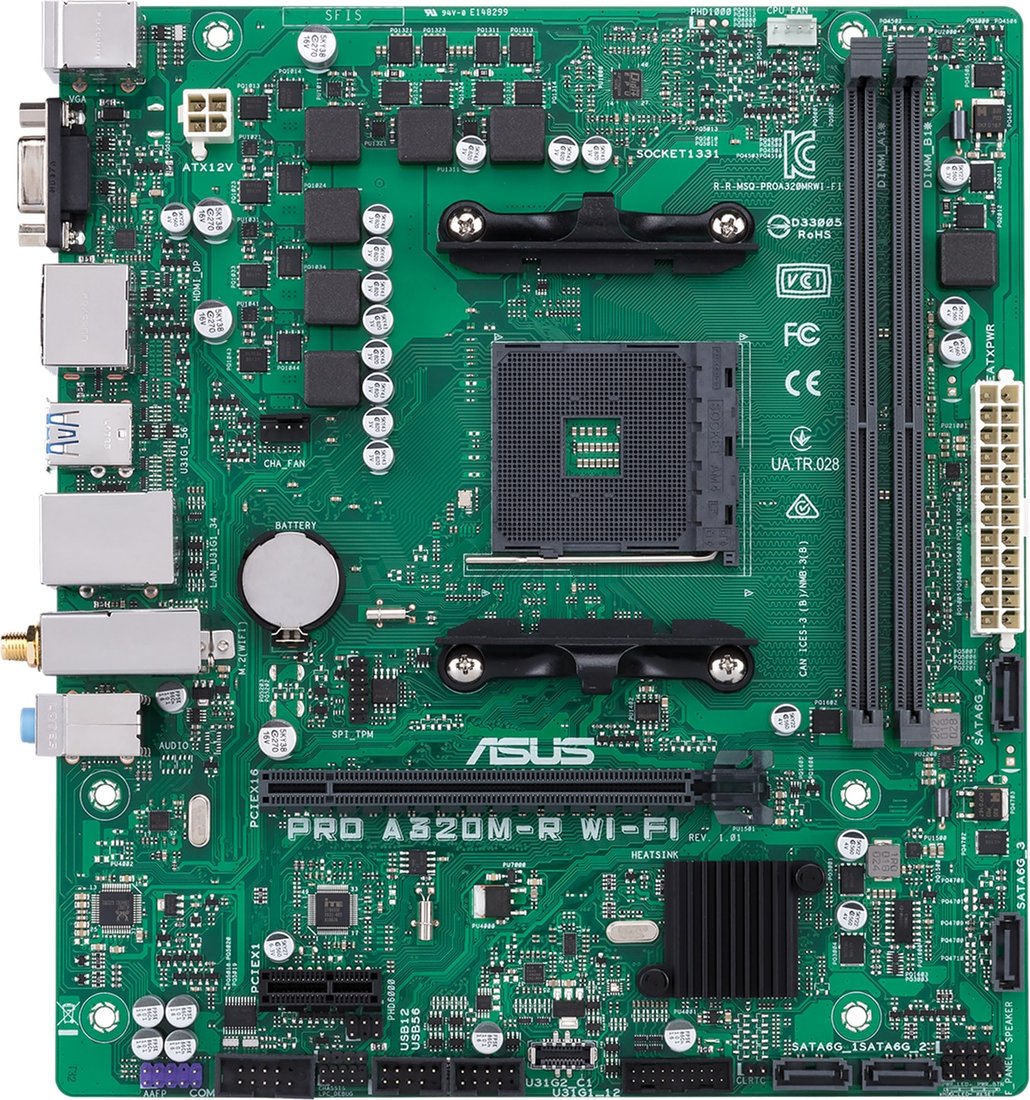

Материнская плата ASUS Pro A320M-R Wi-Fi