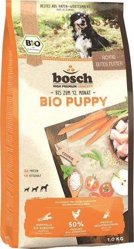 Сухой корм для собак Bosch Bio Pappy Курица с Морковью 1 кг