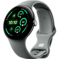 Умные часы Google Pixel Watch 3 45 мм (лесной орех/лесной орех, спортивный силиконовый ремешок)